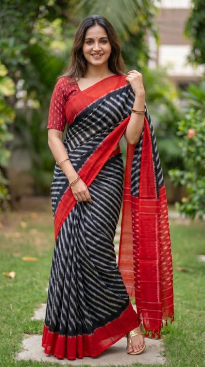 Sckr Ikkat C Traditional sarees in Kolkata